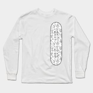 Later Skater Skateboards Long Sleeve T-Shirt